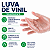 Luva Vinil Transparente Tamanho M Caixa Com 100 un Nobre - Imagem 2