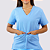 Blusa de Scrub Feminina em Oxford - Imagem 3