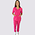 Pijama Clássico em Malha cor: Pink - Imagem 1