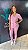 Pijama Clássico em Malha cor: Rosa Chá - Imagem 2