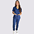 Pijama Clássico em Malha cor: azul marinho - Imagem 1