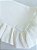 Manta Tricot Babado Off White - Imagem 1