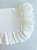 Manta Tricot Babado Off White - Imagem 3
