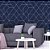Papel de Parede Texturizado Geométrico Azul Beija-Flor - PP447-1 - Imagem 1