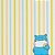 Papel de Parede Texturizado Infantil Listrado Happy World - PP197-1 - Imagem 4