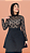Blusa Renda Rosas I - Preta - Imagem 4