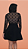 Blusa Renda Rosas I - Preta - Imagem 6