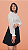 Blusa Renda Rosas II - Branca - Imagem 4