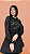 Blusa Renda Rosas II - Preta - Imagem 1