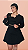 Casaqueto Camélia Preto - Imagem 2