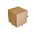 Caixa de Papelão para Transporte e Mudança Mod. M 40x40x40 cm Parda (1 unid) - Imagem 1