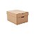 Caixa de Papelão para Arquivo Mod. EG 45x36x26cm - Pardo - (Tampa/Fundo) - (Pacote c/ 5 unids) - Imagem 1