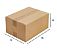 Caixa de Papelão para Envio S-30 16x11x6 cm Parda - Imagem 1