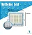 Refletor Led 100w Com Placa Solar A Prova D'água Holofote Bf - Imagem 3