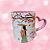 Caneca Coréia do Sul - Alça coração Rosa - Imagem 1