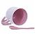 CANECA COM COLHER ROSA - Imagem 2