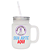 Caneca Mason vidro Jateado - 350ml - Imagem 1
