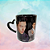 CANECA PRETA COM ALÇA CORAÇÃO- HYUN BIN - Imagem 1