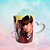 Caneca alça coração - Branca Dorama Beleza Verdadeira - Imagem 3