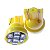 Lâmpada T10 8 leds AMARELO Automotiva carro pingo w5w super LED 12v placa teto farolete - Imagem 5