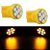 Lâmpada T10 8 leds AMARELO Automotiva carro pingo w5w super LED 12v placa teto farolete - Imagem 1