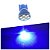 Lâmpada T10 8 leds AZUL COMUM Automotiva carro pingo w5w super LED 12v placa teto farolete - Imagem 1