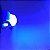 Lampada  Led Automotiva T5 B8.5 COB AZUL 12V Painel Instrumento Mosquito B8.5 - Imagem 3