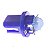 Lampada  Led Automotiva T5 B8.5 COB AZUL 12V Painel Instrumento Mosquito B8.5 - Imagem 5
