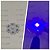 Led cree 3w UV 395 a 400nm ULTRAVIOLETA com dissipador estrela super CREE led - Imagem 2