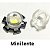 Mini Lente para led 1w 3w 5w com suporte lentes de ACRÍLICO 100º  lente para luminária de aquário - Imagem 2