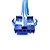 Conector De Engate Rápido 5 vias Macho Fêmea - Imagem 4