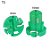 Lâmpada T3 COB VERDE 12v para painel automotivo 12v - Imagem 1