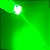 Lampada T5 acrílico VERDE led T5 Painel Carro Moto camarãozinho-unidade - Imagem 2