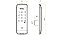 Fechadura Digital Smart Lock SL120 Papaiz de Sobrepor Preta - Imagem 7