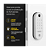 Fechadura Digital Lia Biometria Rolete Branca Com Hub Yale - Imagem 5