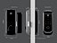 Fechadura Digial Sobrepor YBL410B Preto Bio/Bluetooth - Imagem 4