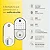 Combo Fechadura Digital Compact Rolete Biometria Senha + Hub - Imagem 2