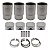 Kit Motor Peugeot/Citroen 1.4 8v Gasolina/Flex Completo Pistão, Pino, Camisa, Anel Suloy - Imagem 3