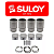 Kit Motor Peugeot/Citroen 1.4 8v Gasolina/Flex Completo Pistão, Pino, Camisa, Anel Suloy - Imagem 4