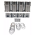 Kit Motor FORD/VW CHT 1.0 Gasolina Completo Pistão, Pino, Camisa, Anel Suloy - Imagem 3