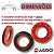 Retentor Comando Fiat Fiasa 1.0 1.3 1.5 8v Sevel 1.5 1.6 8v Torque 1.6 8/16v 30X52X7 Jago - Imagem 3