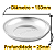 Prato Magnético Redondo Inox 150mmx25mm Vonder - Imagem 3