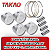 Kit Motor Peugeot / Citroen 1.4 8v Gasolina/Flex Completo Pistão, Pino, Camisa, Anel Takao - Imagem 2