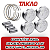 Kit Motor Peugeot Citroen 1.5 8v C3, Aircross, 208 Pistão, Pino, Camisa, Anel Takao - Imagem 2