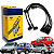 Cabos de Velas Ignição Fiat Fire Mpi 1.3 8v Fiorino Uno 2007 Em Diante Magneti Marelli - Imagem 1