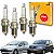 Jogo Vela de Ignição Citroen Peugeot 1.4 1.5 8v C3 206 208 Ngk - Imagem 1