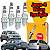 Jogo Vela de Ignição Vw Ea111 G5 1.0 8v Gol Fox Voyage 2012 Em Diante Ngk - Imagem 4