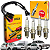 Kit Cabo E Velas Ignição Fiat Fire 1.0 8v Palio Siena Uno Até 2003 Ngk - Imagem 1