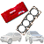 Junta cabeçote GM Tracker Kia Sportage Diesel 2.0 8V fibra Takao - Imagem 1