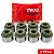 Retentor Vedadores de Valvula 6mm Peugeot 1.6 16v 206 207 C3 com 16 peças Takao - Imagem 2